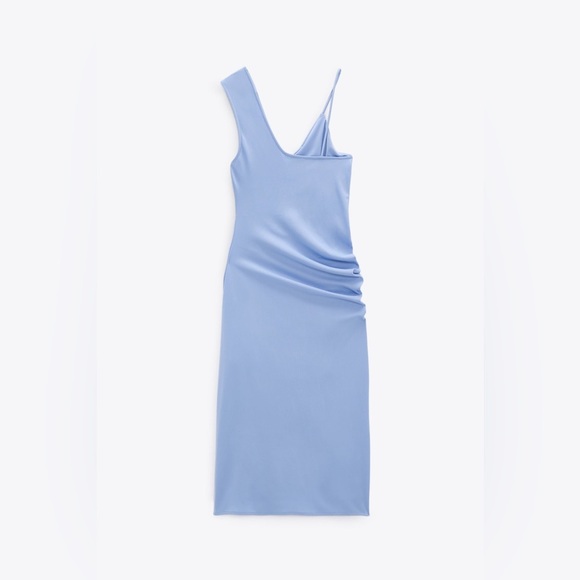 Zara Assymetrical Midi Dress - Picture 6 of 9